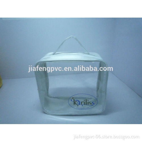 Stain Toiletry & Wash Bag with PVC Window